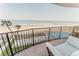 Balcony view with a sitting area and ocean views at 111 S Atlantic Ave # 301, Ormond Beach, FL 32176