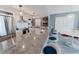 Kitchen featuring granite counters, stainless appliances, and bar seating at 111 S Atlantic Ave # 301, Ormond Beach, FL 32176