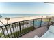 Balcony view of the community pool, beach and ocean at 111 S Atlantic Ave # 301, Ormond Beach, FL 32176