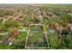 Aerial view showing home and surrounding land at 1356 Cupid Ave, Christmas, FL 32709