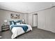 Well-lit bedroom featuring a plush bed and neutral color scheme at 1356 Cupid Ave, Christmas, FL 32709