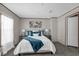 Spacious bedroom with a comfortable bed and plenty of natural light at 1356 Cupid Ave, Christmas, FL 32709