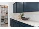 Well-organized pantry with ample shelving and stylish storage at 1977 Tohoqua Blvd, Kissimmee, FL 34744