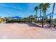Community splash pad with shaded picnic tables for outdoor gatherings and Gathering fun on a sunny day at 2438 River Rise Ct, Orlando, FL 32828