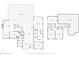 Floorplan showing layout of rooms at 309 Oakwood Ct, Lake Mary, FL 32746