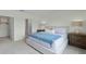 Bright bedroom with window and access to a walk-in closet at 3516 Fort Mellon Ln, Sanford, FL 32773
