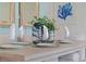 Dining room table set for dinner party at 3516 Fort Mellon Ln, Sanford, FL 32773