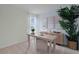 Home office with a desk, chair, and stylish decor at 3516 Fort Mellon Ln, Sanford, FL 32773