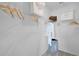Spacious walk-in closet with ample shelving at 3516 Fort Mellon Ln, Sanford, FL 32773