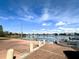 Stunning lake view from a community patio at 1000 Winderley Pl # 122, Maitland, FL 32751