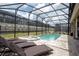 Enjoy a refreshing dip in this beautiful pool and spa at 1830 Sawyer Palm Pl, Kissimmee, FL 34747