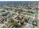 Aerial view of the home showing the location within a quiet, established residential neighborhood at 1971 Urbana Ave, Deltona, FL 32725