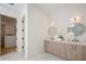 Stylish bathroom with dual vanities, elegant fixtures, and ample counter space for modern living at 2412 Chantilly Ave, Winter Park, FL 32789