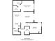 Detailed floor plan showcasing the layout, dimensions, and flow of the home's living spaces at 2521 Grassy Point Dr # 309, Lake Mary, FL 32746