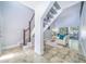 Bright living room featuring tile floors and modern staircase at 262 Orienta Point St # 1, Altamonte Springs, FL 32701