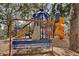 Community playground featuring slides, climbing structures, and a swing set for a fun outdoor experience at 27622 Lois Dr, Tavares, FL 32778