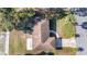 Top-down view of house and driveway at 306 Loch Low Dr, Sanford, FL 32773