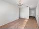 Simple dining room with carpeted floor and chandelier at 306 Loch Low Dr, Sanford, FL 32773