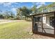 Spacious screened porch overlooks the backyard at 306 Loch Low Dr, Sanford, FL 32773