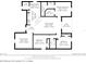 Floor plan of a 1,435 square foot home, showcasing the layout of rooms and dimensions at 330 Pheasant Dr, Haines City, FL 33844