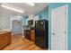 Kitchen featuring stainless steel appliances and adjoining eat in kitchen area at 330 Pheasant Dr, Haines City, FL 33844