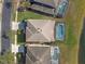 House with a pool and a backyard in a residential neighborhood at 4700 Golden Beach Ct, Kissimmee, FL 34746