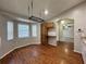 Kitchen with breakfast nook and view into living room at 594 Terranova Cir, Winter Haven, FL 33884