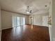 Living room with high ceilings and wood flooring at 594 Terranova Cir, Winter Haven, FL 33884