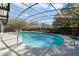 Relaxing screened pool and patio at 8546 Amber Oak Dr, Orlando, FL 32817