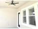 Covered patio with ceiling fan offering a comfortable outdoor space at 4612 Terry Town Dr, Kissimmee, FL 34746