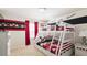 Mickey Mouse themed bedroom with a bunk bed at 4651 Terrasonesta Dr, Davenport, FL 33837