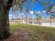 Scenic view of pond and community from under a shady tree at 5409 Caramella Dr, Orlando, FL 32829