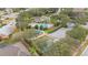Aerial view showcasing the community pool, playground, basketball court, and parking at 10068 Chardonnay Dr, Orlando, FL 32832