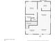 First floor detailed layout showing Gathering room, kitchen, dining room, and living room at 1604 Roosevelt Ave, Orlando, FL 32804
