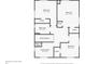 Second floor detailed layout featuring bedrooms, bathrooms, and closets at 1604 Roosevelt Ave, Orlando, FL 32804