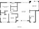 This floor plan showcases a 1037 sq ft home with bedrooms, baths, living, dining and kitchen spaces at 1707 Gammon Ln, Orlando, FL 32811