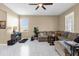 Open living room with natural light, stylish furnishings, and modern décor at 9862 Pecan Hickory Way, Orlando, FL 32832