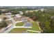 Overhead shot displaying the home's location within a peaceful, wooded community at 16074 Sw 49Th Court Rd, Ocala, FL 34473