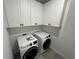 Modern laundry room equipped with new washer and dryer units at 16074 Sw 49Th Court Rd, Ocala, FL 34473