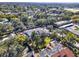 Aerial view displays a beautiful building with mature landscaping close to nearby recreational areas at 176 Balfour Dr # 4, Winter Park, FL 32792