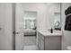 En suite bathroom offers easy access to the bedroom and closet at 1857 Columbus Path, St Cloud, FL 34771