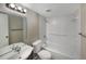 Bathroom with shower and tub at 1030 Plantation Dr # C6, Kissimmee, FL 34741