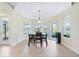 Dining room with lots of natural light and access to the patio at 1191 Terralago Way, Kissimmee, FL 34746