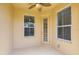 Inviting patio with tiled flooring, natural light, and view of the surrounding landscape at 1347 Benevolent St, Maitland, FL 32751