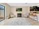 Open living room featuring tile flooring and barstool seating at the counter at 1558 Downy Birch Ln, Longwood, FL 32750