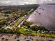 Scenic aerial view of the waterfront community, showcasing the beautiful coastline and vibrant outdoor gathering spaces at 198 Benjamin Dr, Ormond Beach, FL 32176