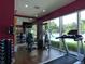 Community gym featuring modern equipment and floor to ceiling mirrors at 2903 Edenshire Way # 108, Kissimmee, FL 34746