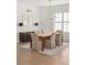 Large dining room with natural light, modern lighting and a decorative credenza at 3011 Amherst Ave, Orlando, FL 32804