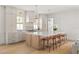 Spacious kitchen with modern appliances, a large island, and stylish pendant lighting at 3011 Amherst Ave, Orlando, FL 32804