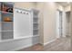 Mud room with shelving and seating at 4228 Sunset Preserve Blvd, Orlando, FL 32820